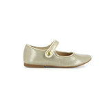Ballerine pour fille doré scintillante 