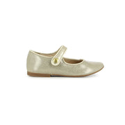 Ballerine pour fille doré scintillante 