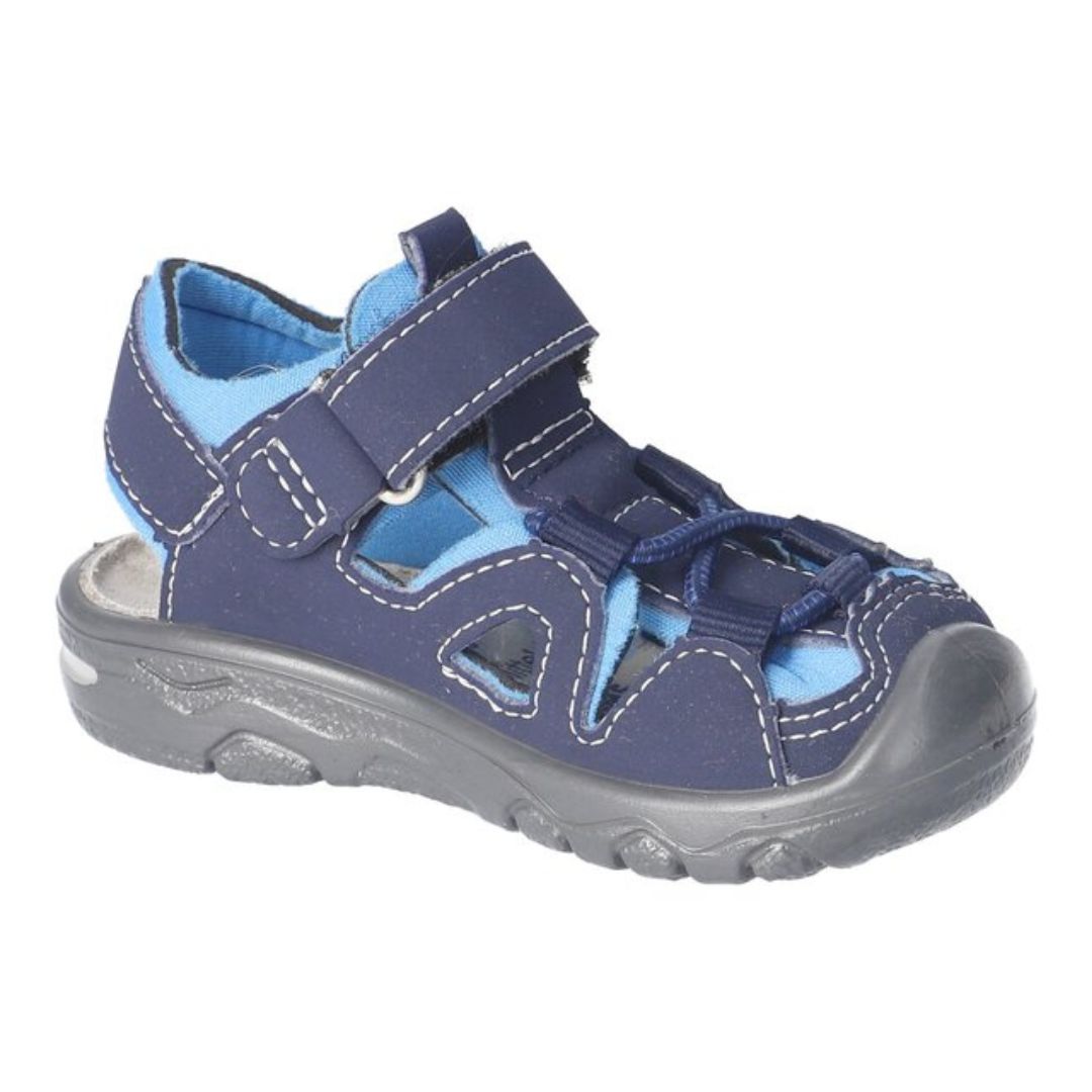 Sandale pour jeunes garçons, parfait pour les activités extérieur, de couleur bleu