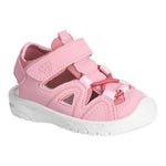 Sandale rose pour bébé, facile à mettre, parfait pour les activités dans l'eau, confortable souple