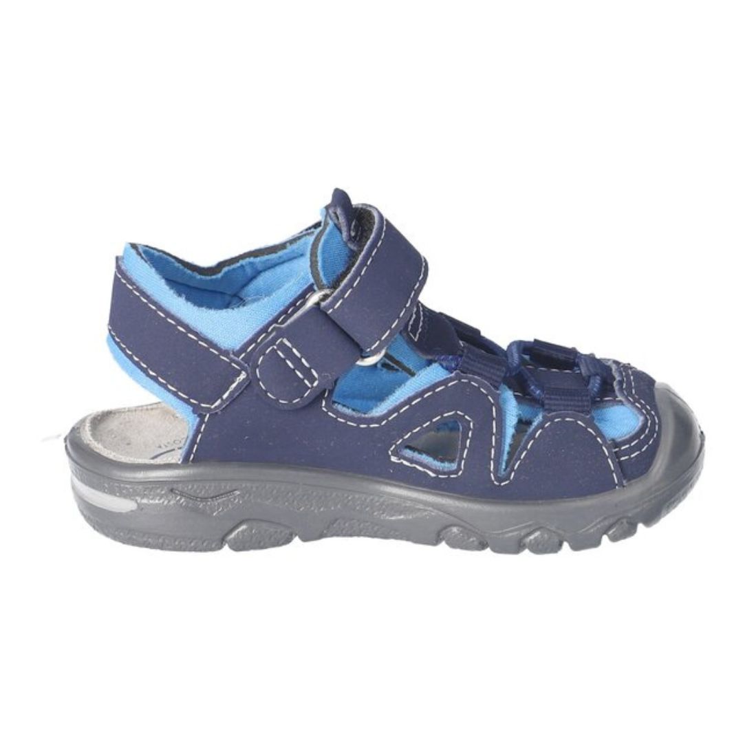 Sandale Bleu pour garçon, confortable, facile à mettre, idéale pour les activités extérieurs, souple