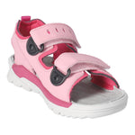 Sandale lavable pour fille, Rose, avec deux velcros ajustables