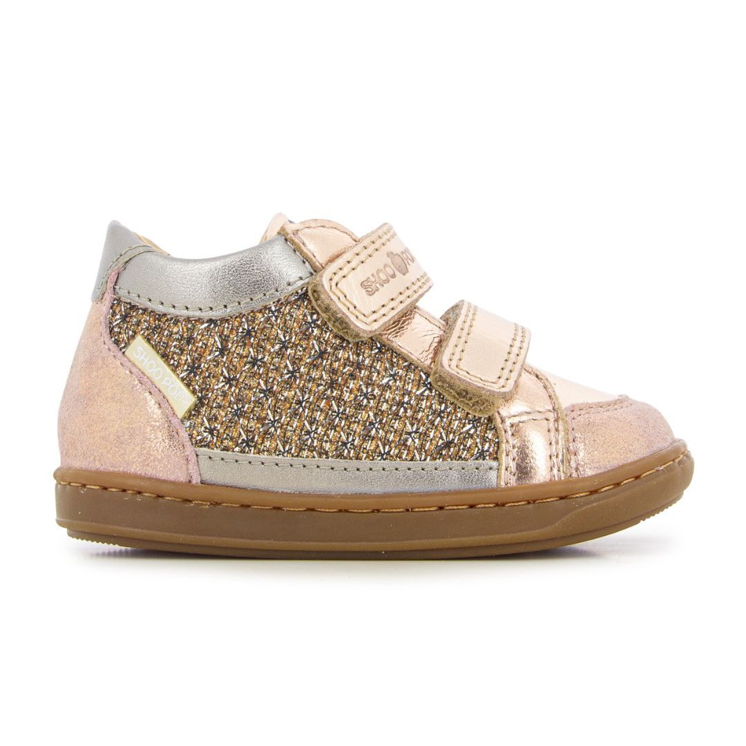 Élégante chaussure enfant rose copper 