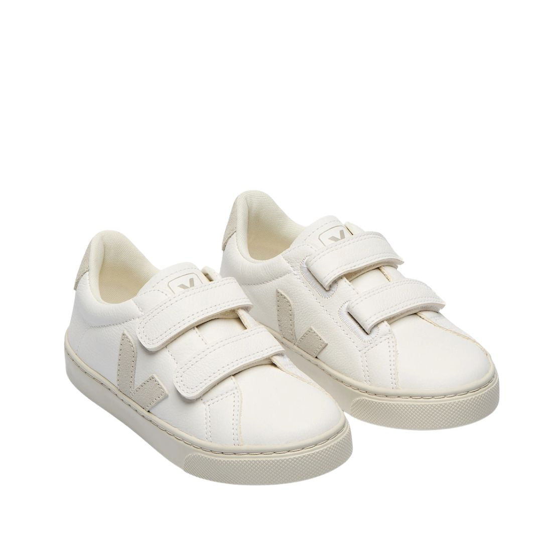 Soulier Blanc Unisexe, confortable, facile à mettre, confortable, bon soutient, en cuir