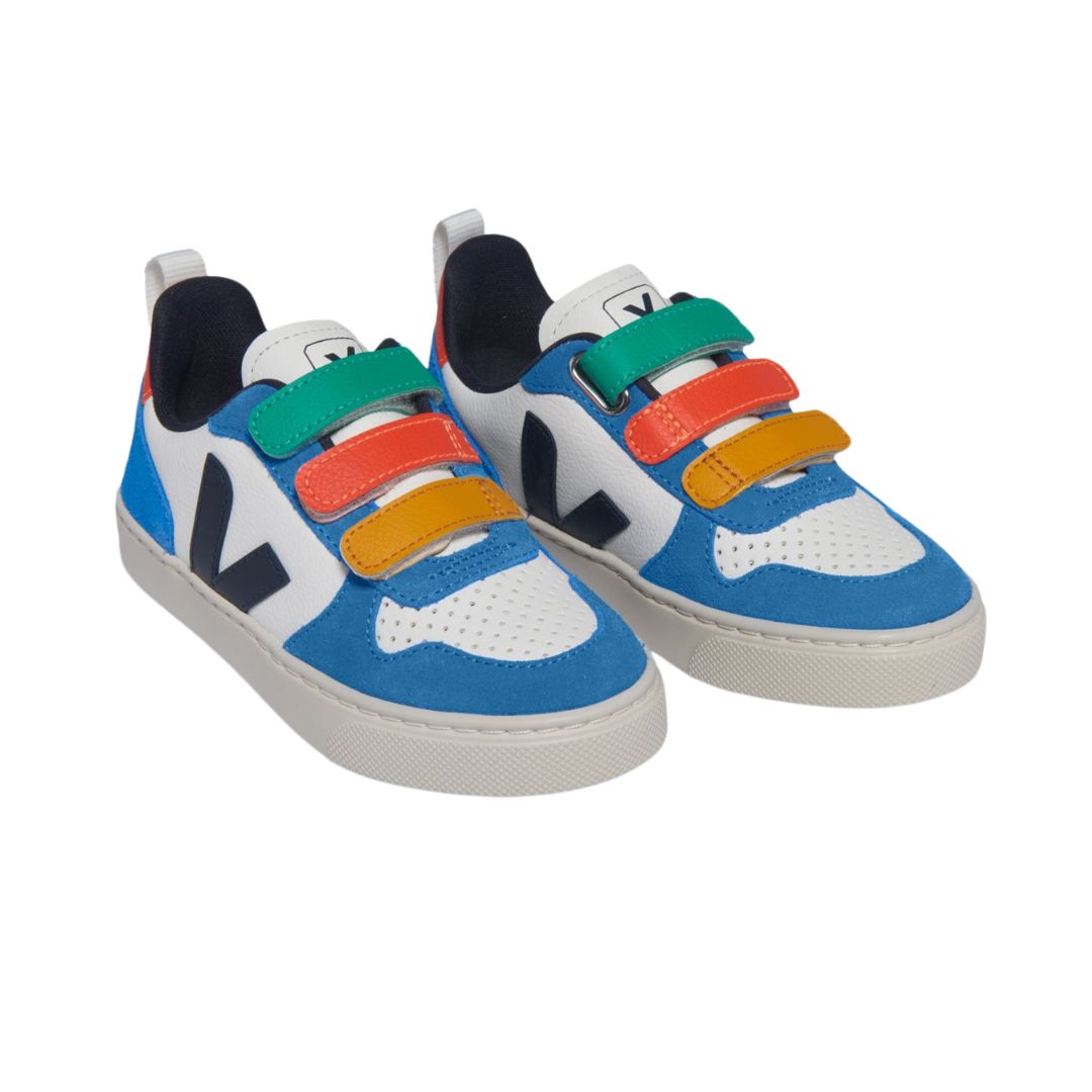 Chaussures Veja bleu avec 3 velcro