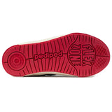 Soulier super flexible parfait pour vos jeunes garçon, super flexible, facile à mettre, confortable. Bleu avec touche de rouge