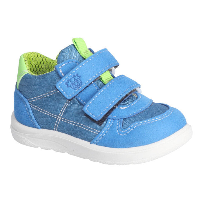 Soulier pour garçon Ricosta, Bleu et vert, Facile à mettre, pour la garderie 