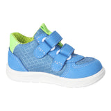 Soulier pour garçon bleu parfait pour la garderie à velcros