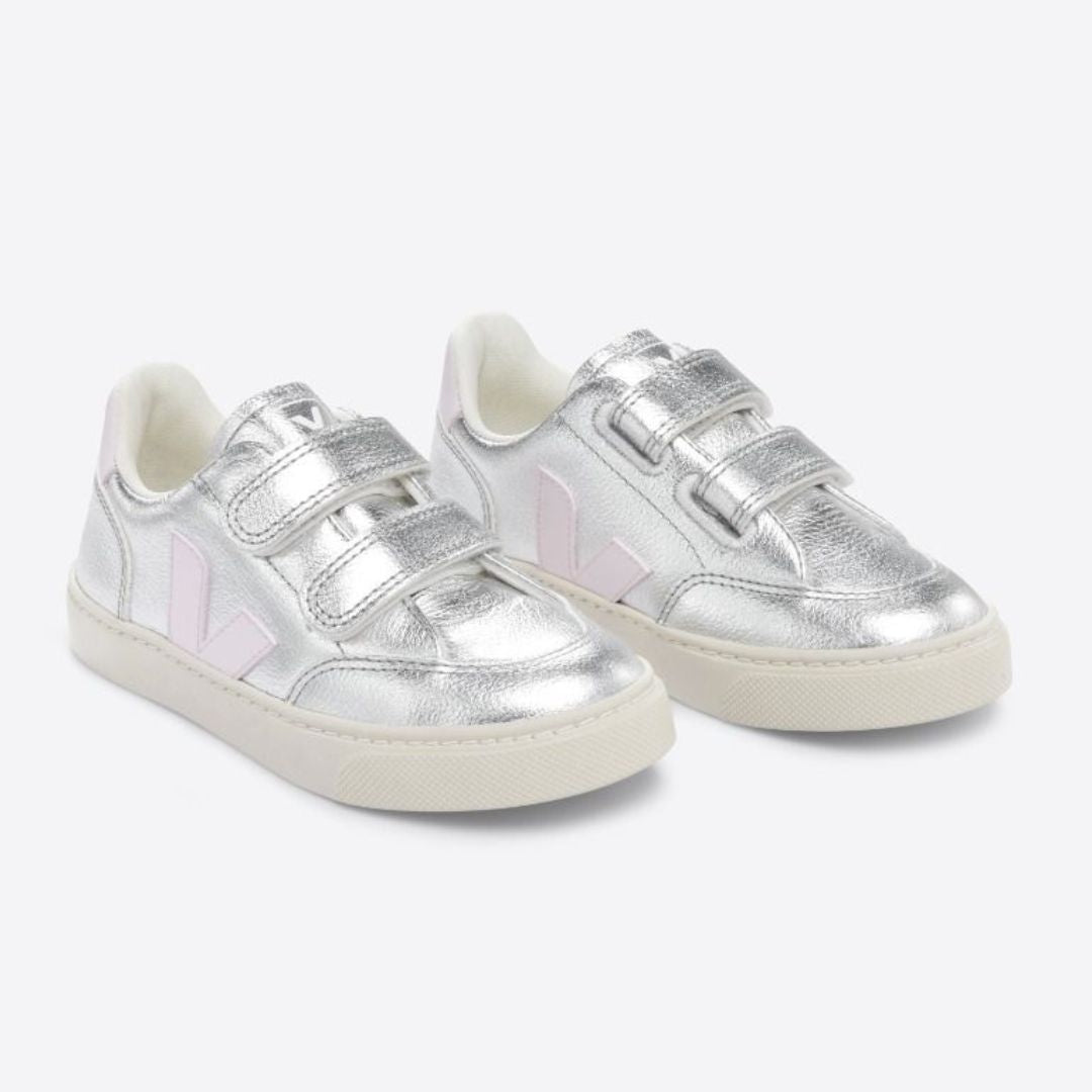 Chaussures Veja pour enfant couleur argent