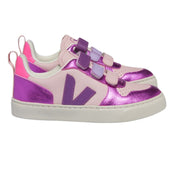 Sneakers dans les tons de mauve pour enfant