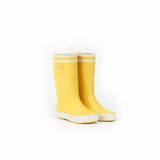 Aigle Lollypop Yellow White Rain Boots