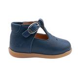 Babybotte Paris blu semi-open shoe