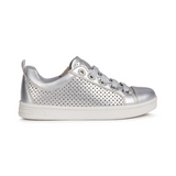 Geox J Djrock silver espadrille