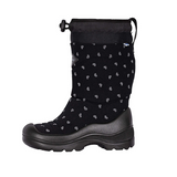 Kuoma black cute reflective winter boot