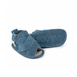 Boumy blue suede slipper/sandal