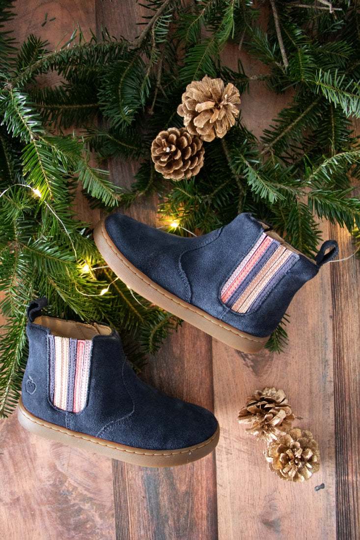 Des bottines marines pour enfants