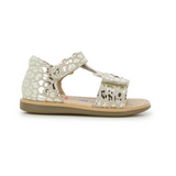 Shoo Pom Tity Meow Leo Platinum Sandal