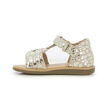 Shoo Pom Tity Meow Leo Platinum Sandal