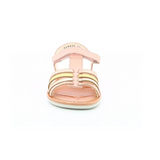 Cosmetick metallic pink gold kickers sandal