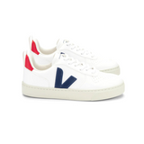 Chaussure Veja Lacets white cobalt pekin V-10