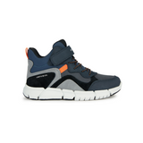 Geox J Flexyper Navy Orange Boot