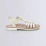 Kickers Cosmetick white gold sandal