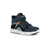 Bottine Geox J Flexyper Navy Orange