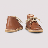 Petit Nord Scallop cognac shoe