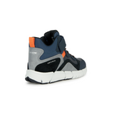 Bottine Geox J Flexyper Navy Orange