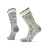 Chaussette Smartwool Adulte Polka Natural gris - Matelassage intégral