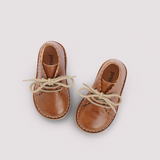 Petit Nord Scallop cognac shoe