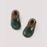 Chaussure Petit Nord T-Bar scallop Kale