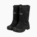 Kuoma black spider reflective winter boot