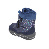 Ricosta Fiora navy natural wool winter boots