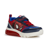 Geox j Ciberdron navy red Spiderman shoe