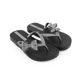 Black water sandal with glitter