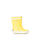 Aigle Babyflac yellow rain boot