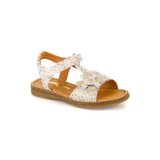 Babybotte Kakatoes Sandal Gold white