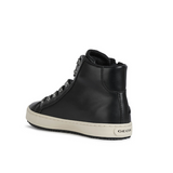 Basket Montante Geox J kalispera Black DK silver