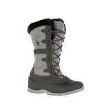 Gray Kamik boot / -40°C