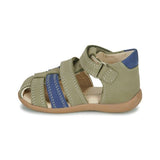 Kickers Bipod sandal khaki blue