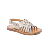 Pom d'Api Plagette Cut Platinum Sandal