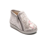 Bellamy Kub Unicorn Grey Slipper