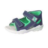 Ricosta Manto Nautic green sandal