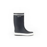 Aigle Lollypop navy white rain boot