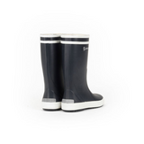 Aigle Lollypop navy white rain boot