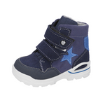 Ricosta winter boot blue Michi nautic star natural wool