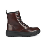 Geox J phaolae burgundy mid-high ankle boot