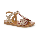 Pom d'Api Plagette Bloom Bordeaux antique sandal