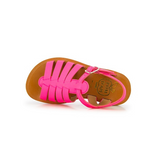 Sandale Pom d'Api Plagette strap Bubble Fluo